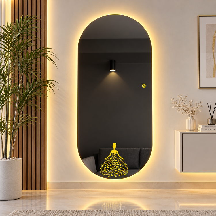 آینه بک لایت قدی کد ۵۰۱