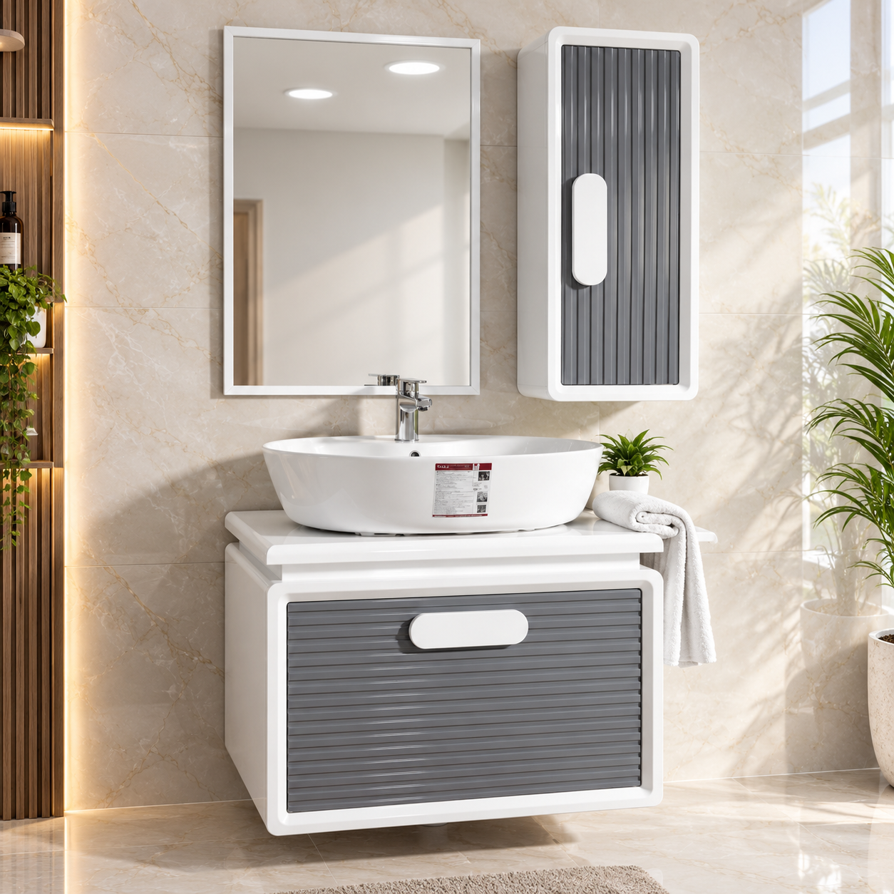 فول ست کابینت روشویی مدل نیلا (ارسال رایگان)